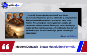 Modern Dünyada Stoacı Mutluluğun Formülü